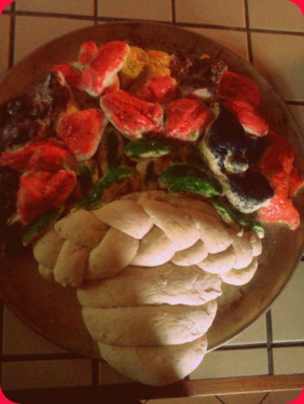Bos met tulpen - brood